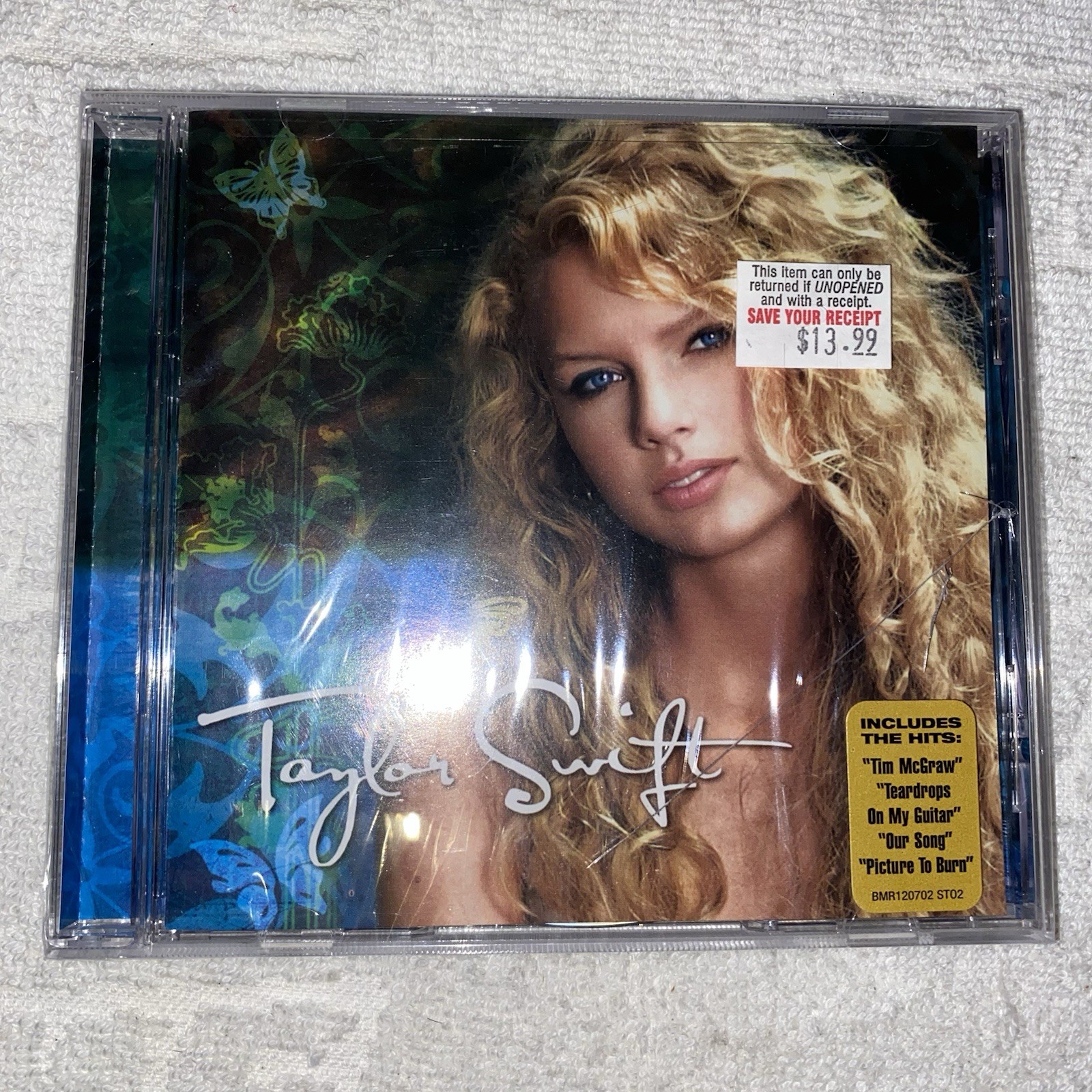 Taylor Swift Self Titled CD- SEALED With Crack