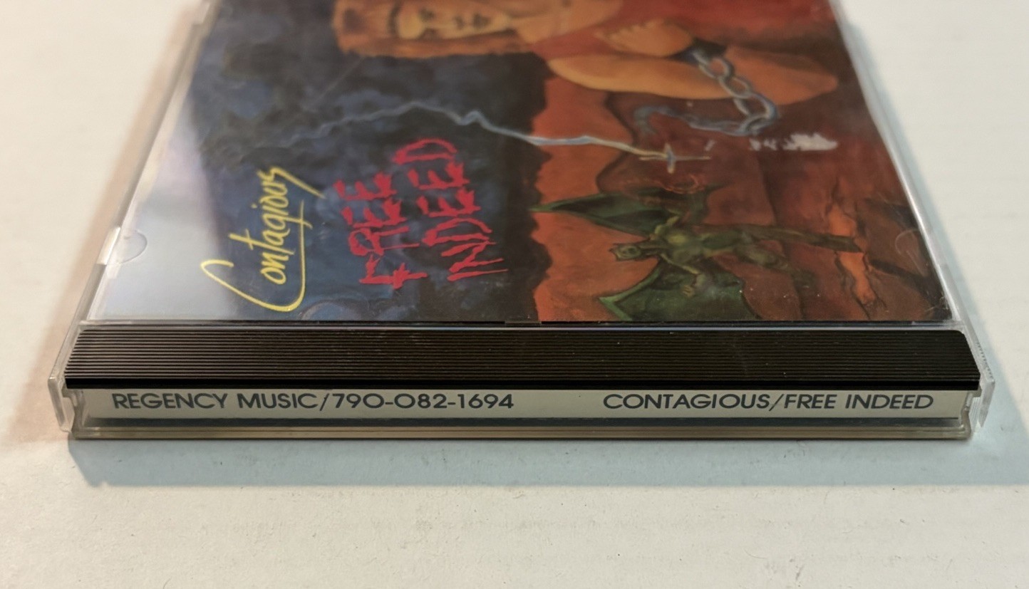 Contagious Free Indeed Regency Records Original Release 1988