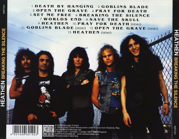 Heathen - Breaking The Silence CD - SEALED NEW - THRASH SPEED METAL - CLASSIC