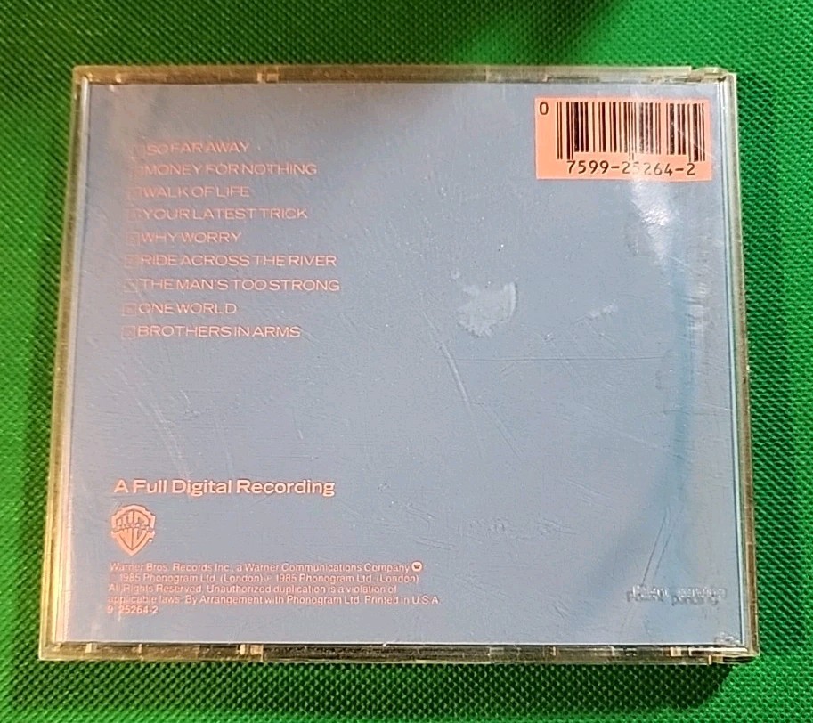 Dire Straits - Brothers In Arms CD 1985 Rock Warner Bros. Records