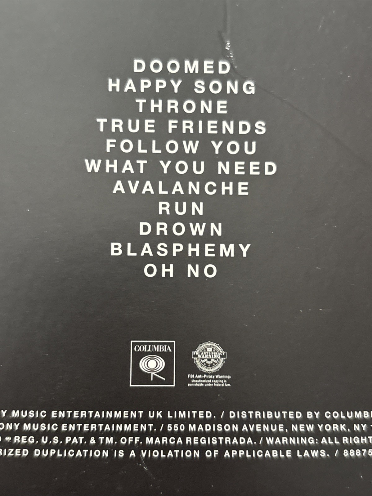 Bring Me the Horizon - That's The Spirit Explicit- Complete W/insert