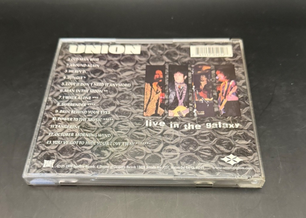 Union Live In The Galaxy CD (Bruce Kulick, J Corabi)