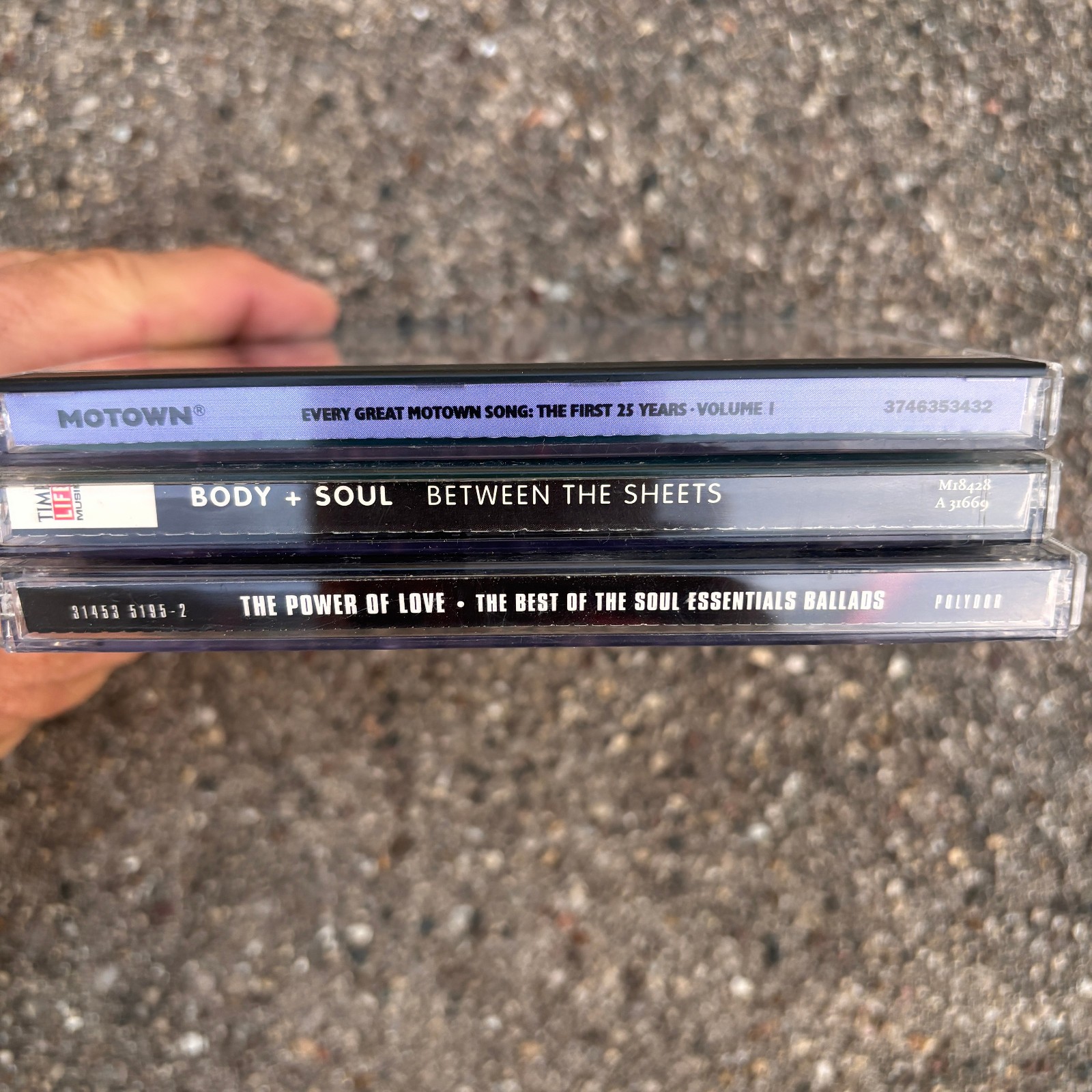 Soul + R&B 3 CD Lot: Best Soul Ballads, Body + Soul Collection, Motown First 25