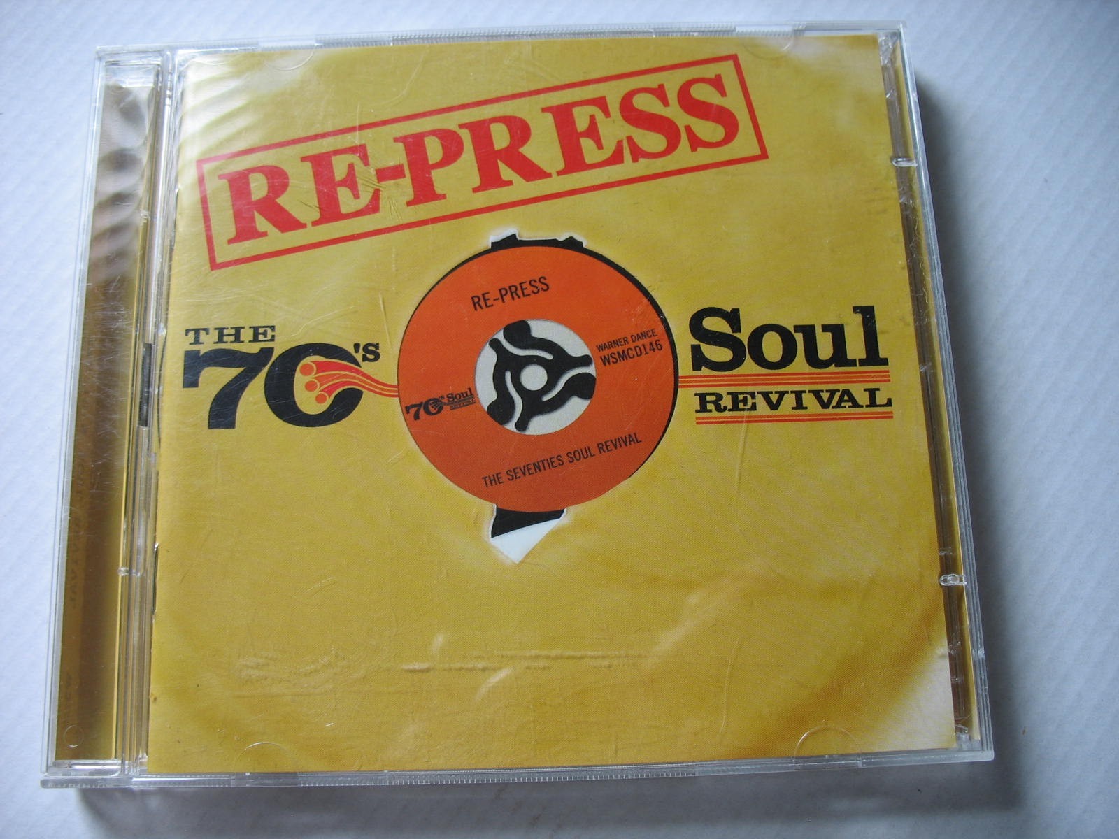 V/A-RE-PRESS 70'S SOUL REVIVAL. 2x CD ALBUM. FUNK SOUL DISCO. EX CON