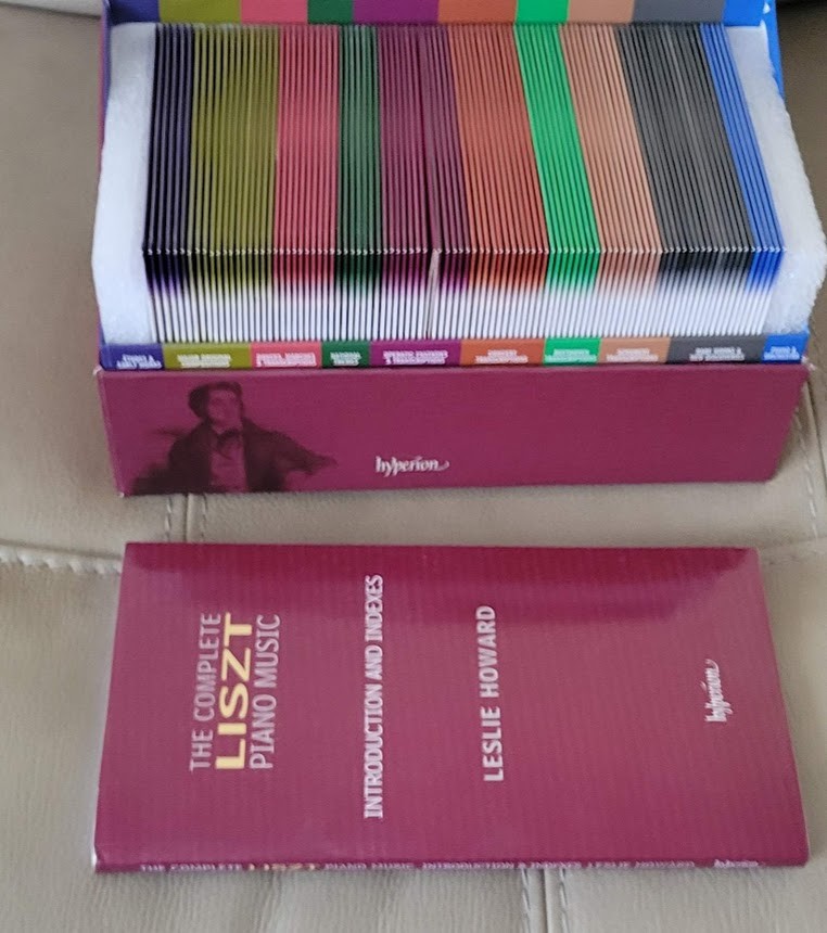 Hyperion The Complete Liszt Piano Music Leslie Howard 99 CD Box Set