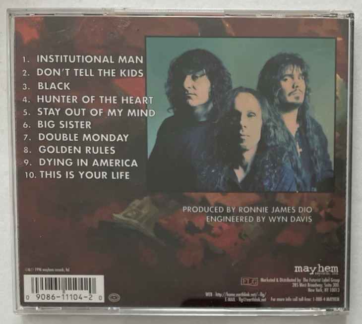 "Dio", Lot of 7 CD's, like new condition (1984-2004), Heavy Metal, Hard Rock