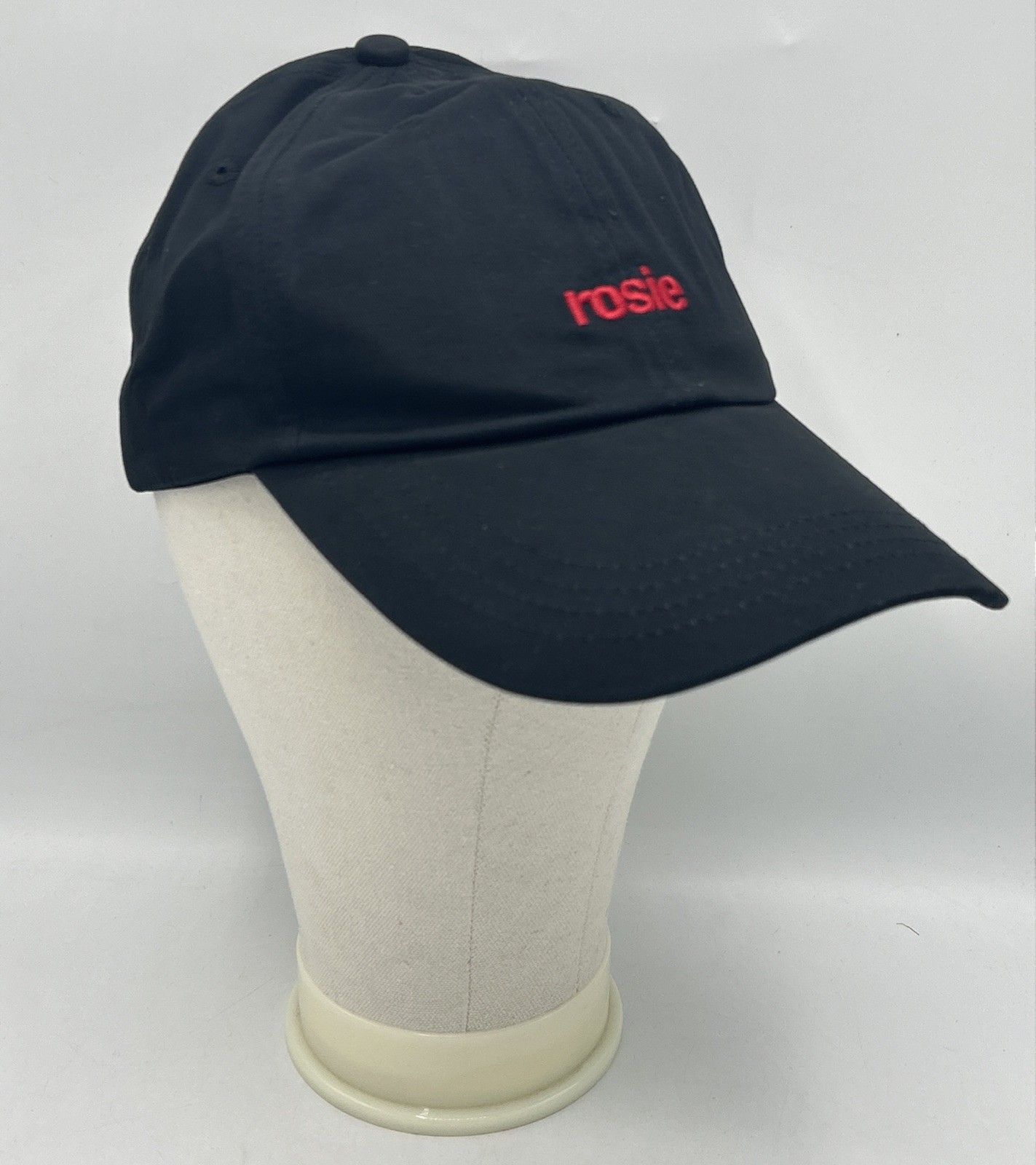 BLACKPINK Rosie Rosé Pop Up Baseball Cap Black