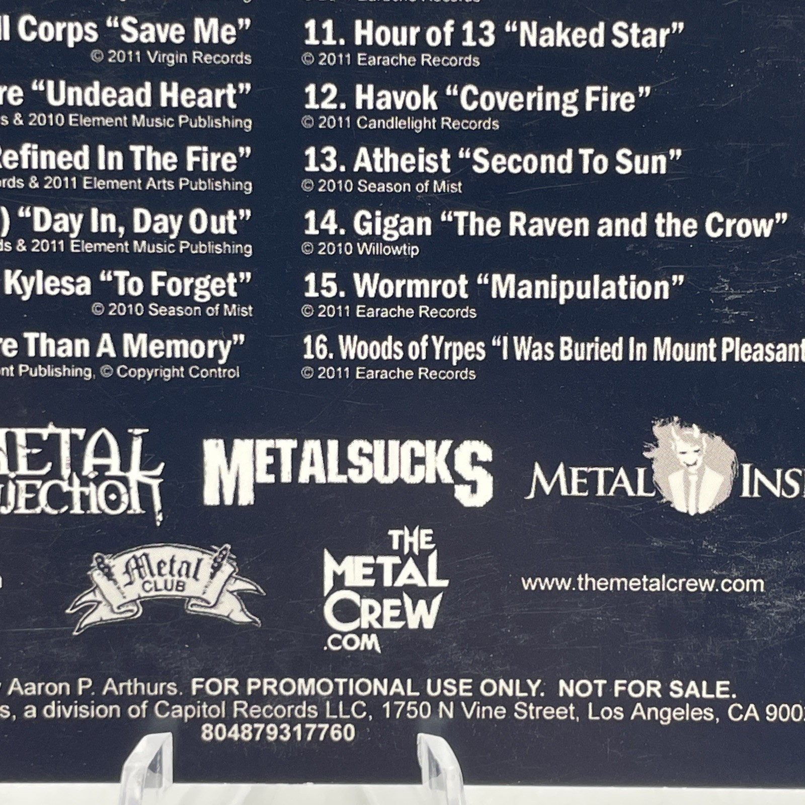 Various – March Is Metal Month 2011 - Caroline Distribution – CD Compilation