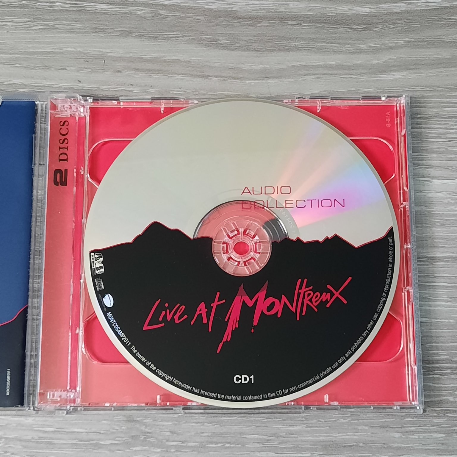Live At Montreux Audio Collection 2CD Promo Rock Jazz Eagle Records
