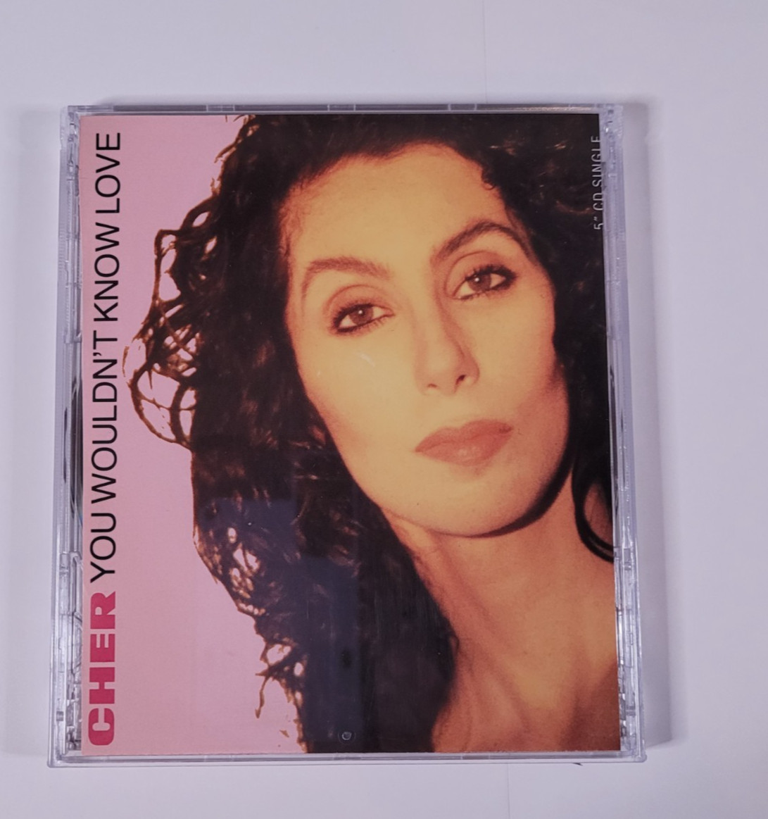 CHER - You Wouldn’t Know Love (CD, 1990) 4 TRK IMPORT Maxi Single *V RARE* VGC