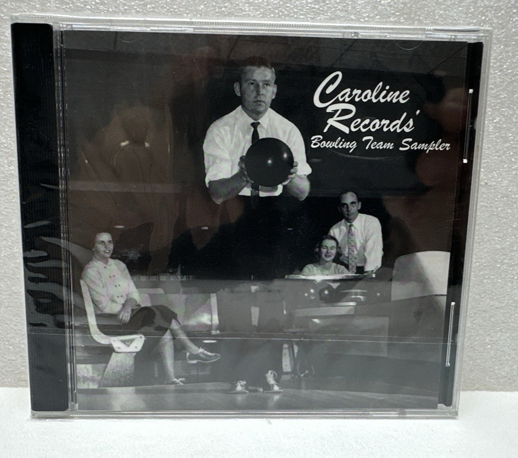 CD Caroline Records Bowling Team Sampler Promo Various Compilation Sealed