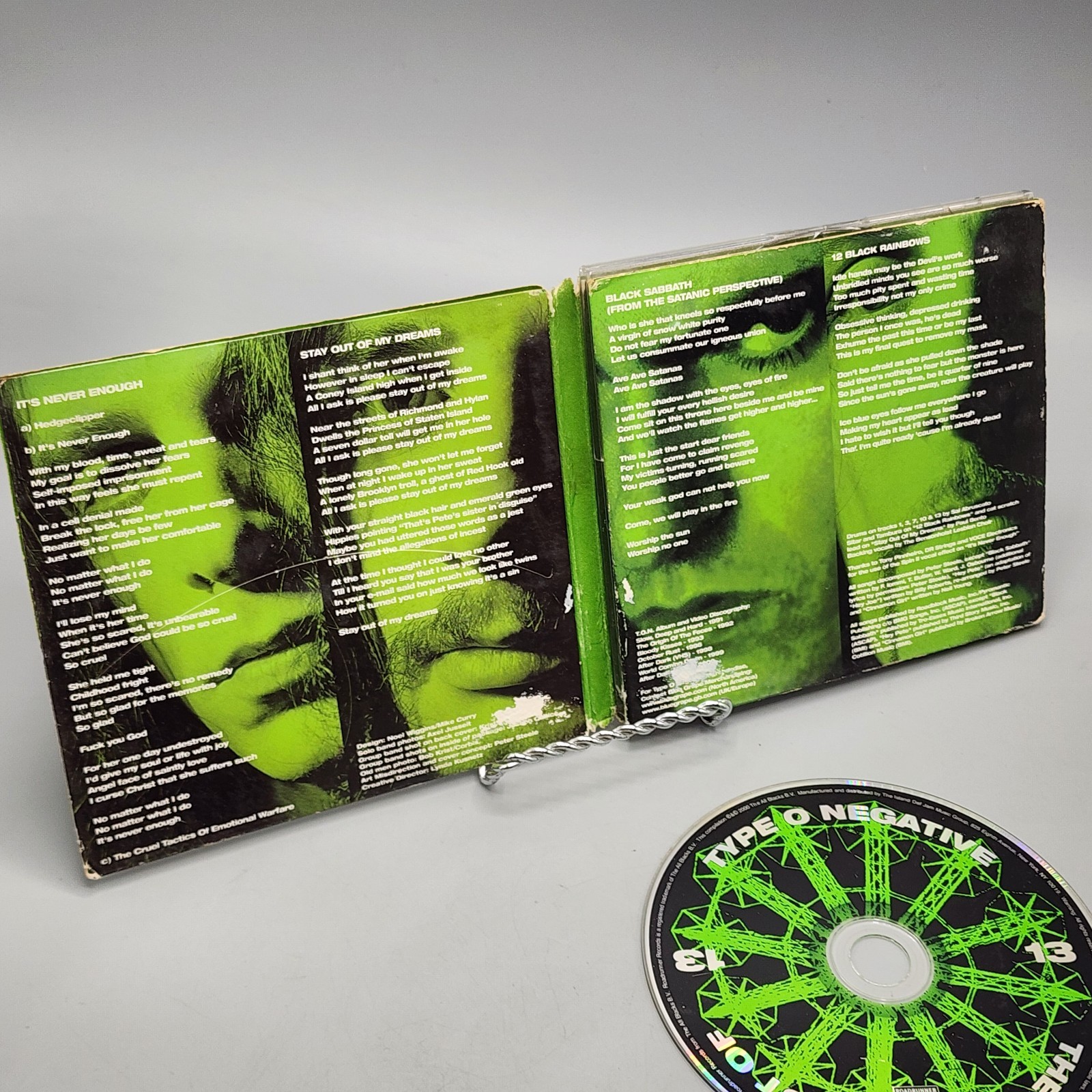 Type O Negative - The Least Worst of (CD, 1991/2000) Not Working / Read