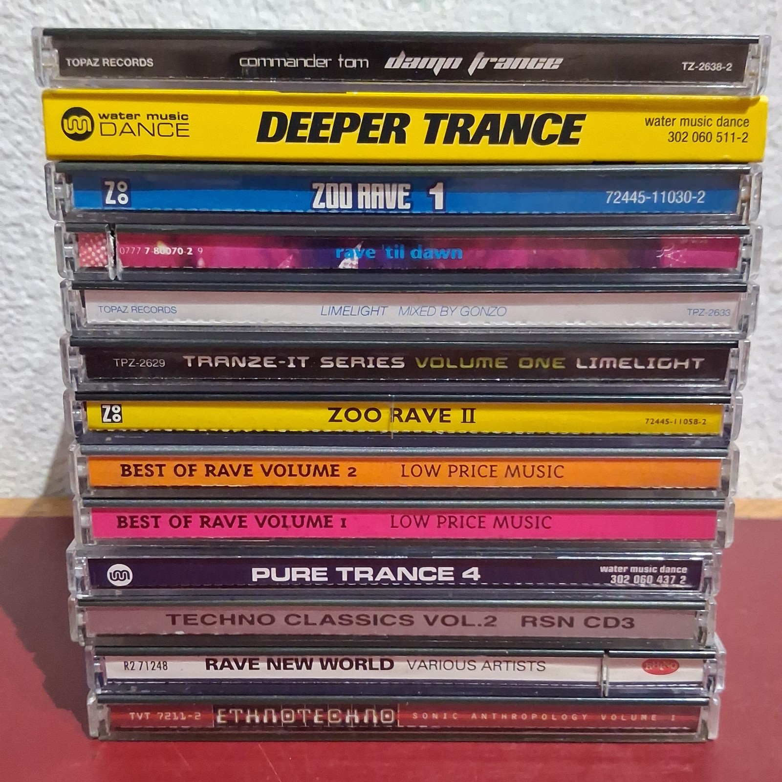 Dance Rave Techno Trance CD Lot Of 13 Various Artists 90s-2000s Y2K EUC