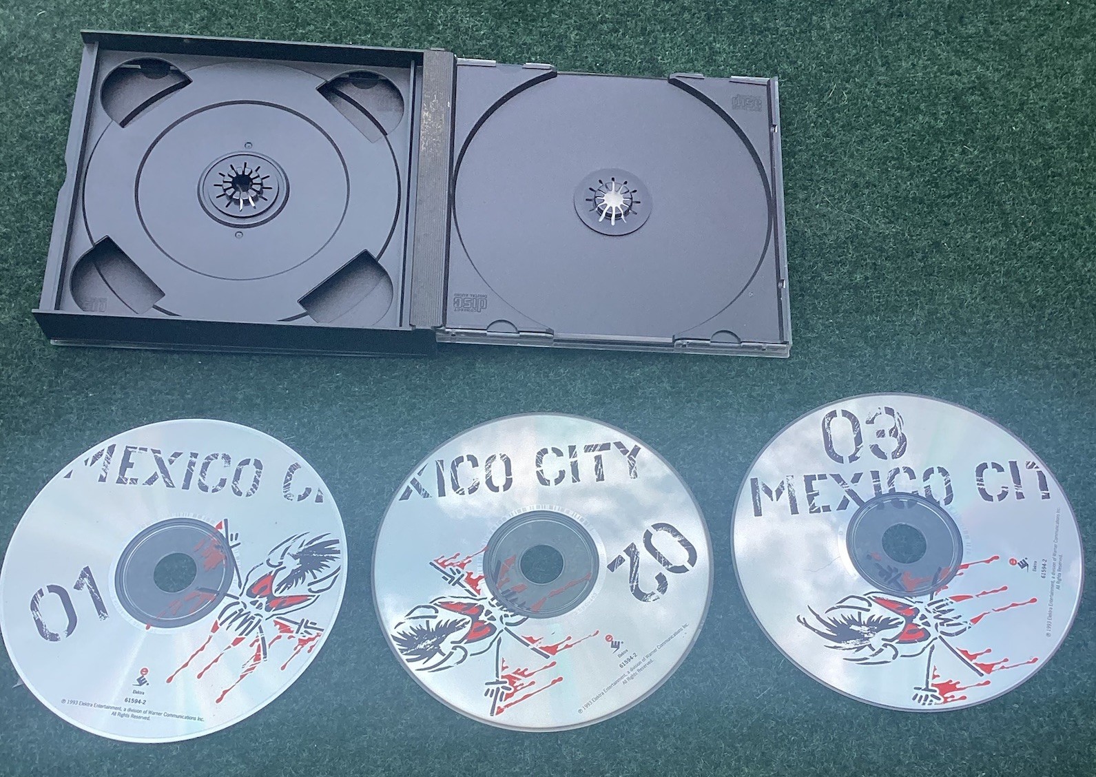 METALLICA Live Shit: Binge And Purge Mexico City 3 CD Box Set/1993 Case Crack