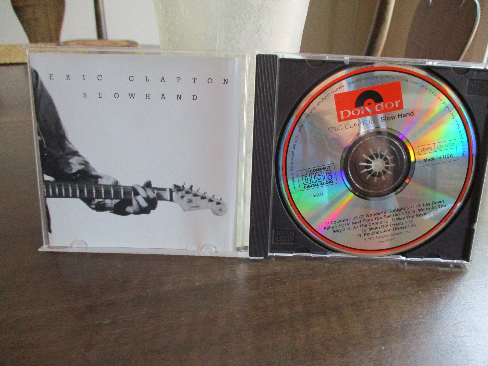 Eric Clapton – Slow Hand - 1977 Polydor Records CD VG+ $1.95