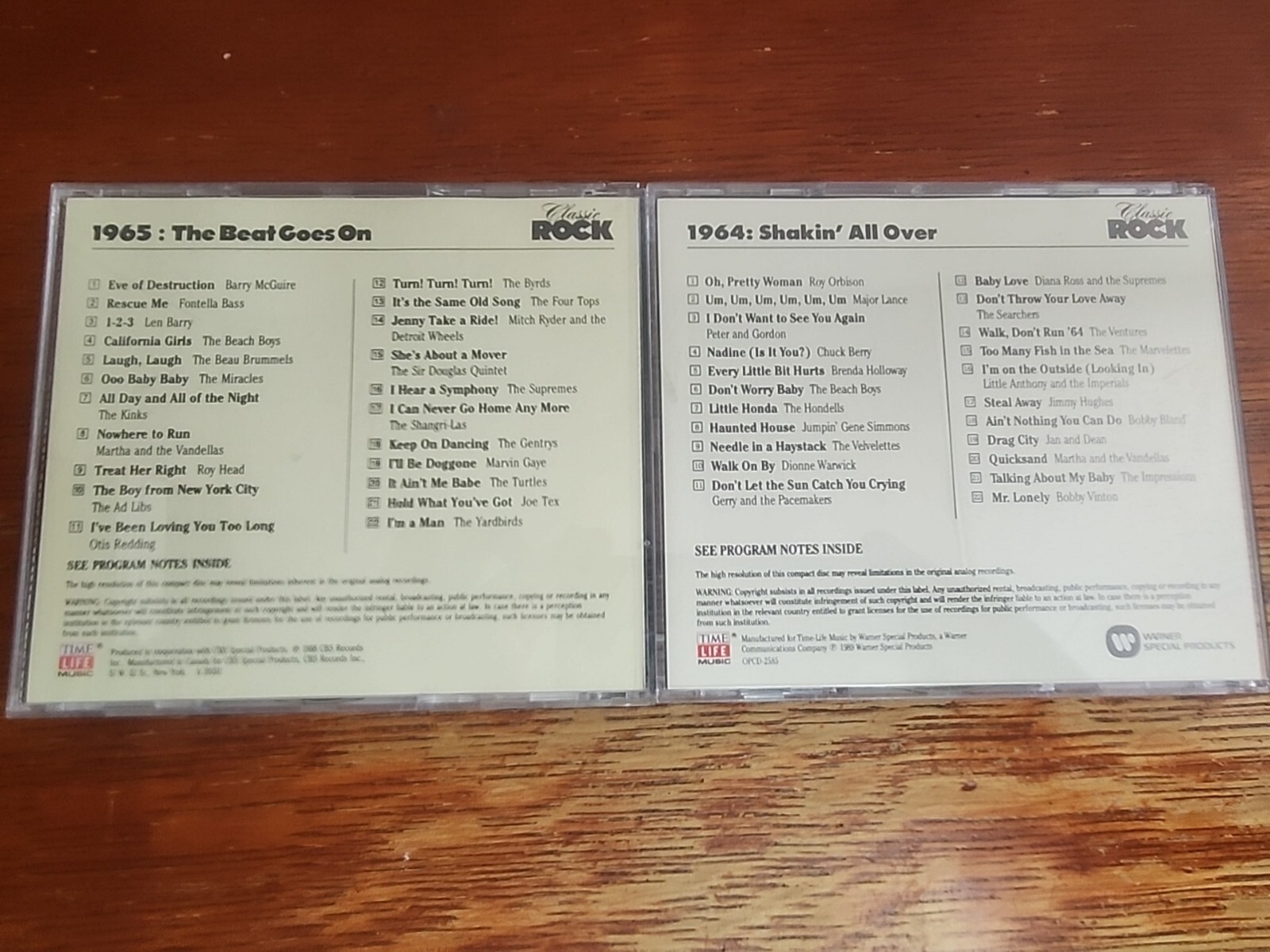 Lot of 16 Time Life Rock'N'Roll Era and Classic Rock CD's 1950's 1960's Music
