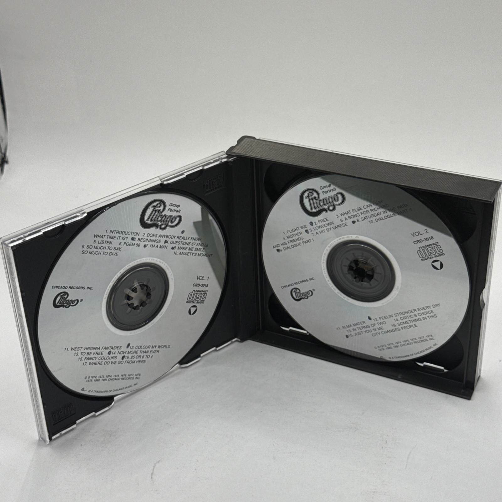 Group Portrait Vol. 1-4 by Chicago (4 CD Set, 1991, Chicago Records)