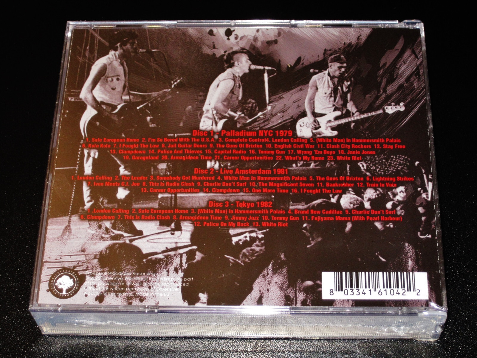 The Clash: Radio! Radio! Radio! 1979-1982 3 CD Jewel Box Set 2025 Woodlands NEW