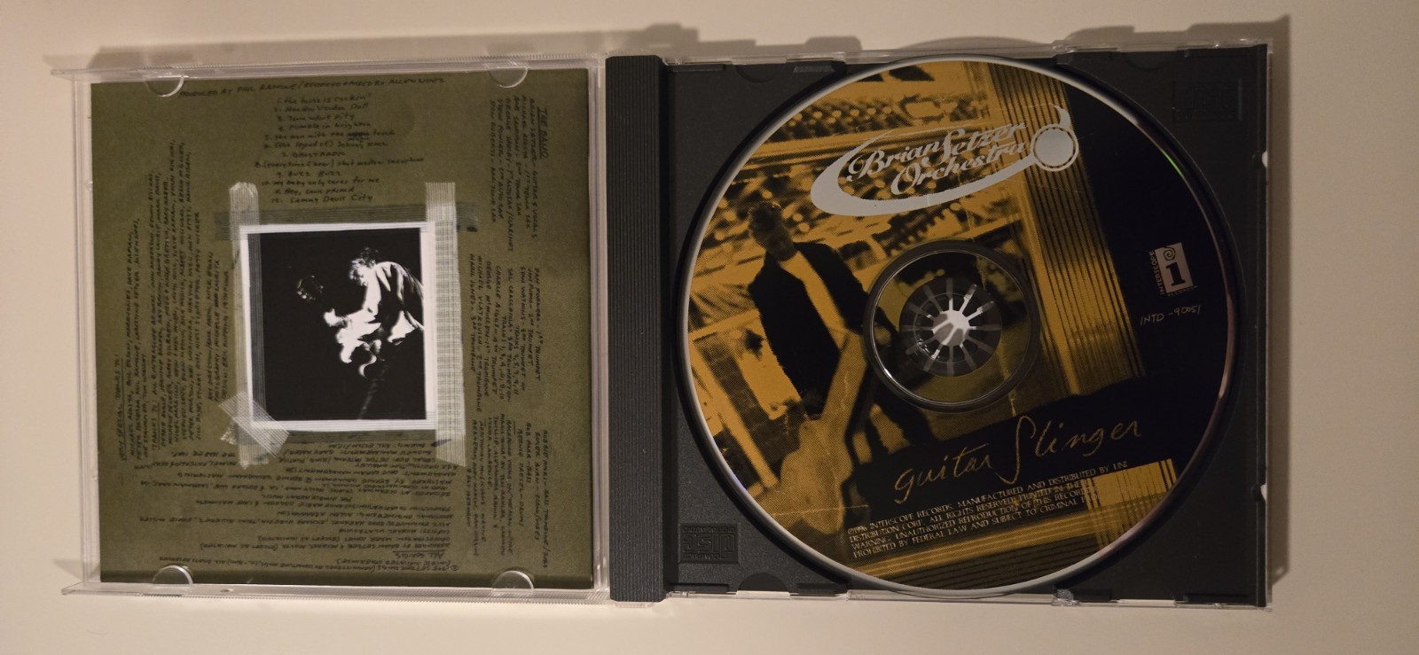 Guitar Slinger by The Brian Setzer Orchestra (CD, Apr-1996, Interscope (USA))