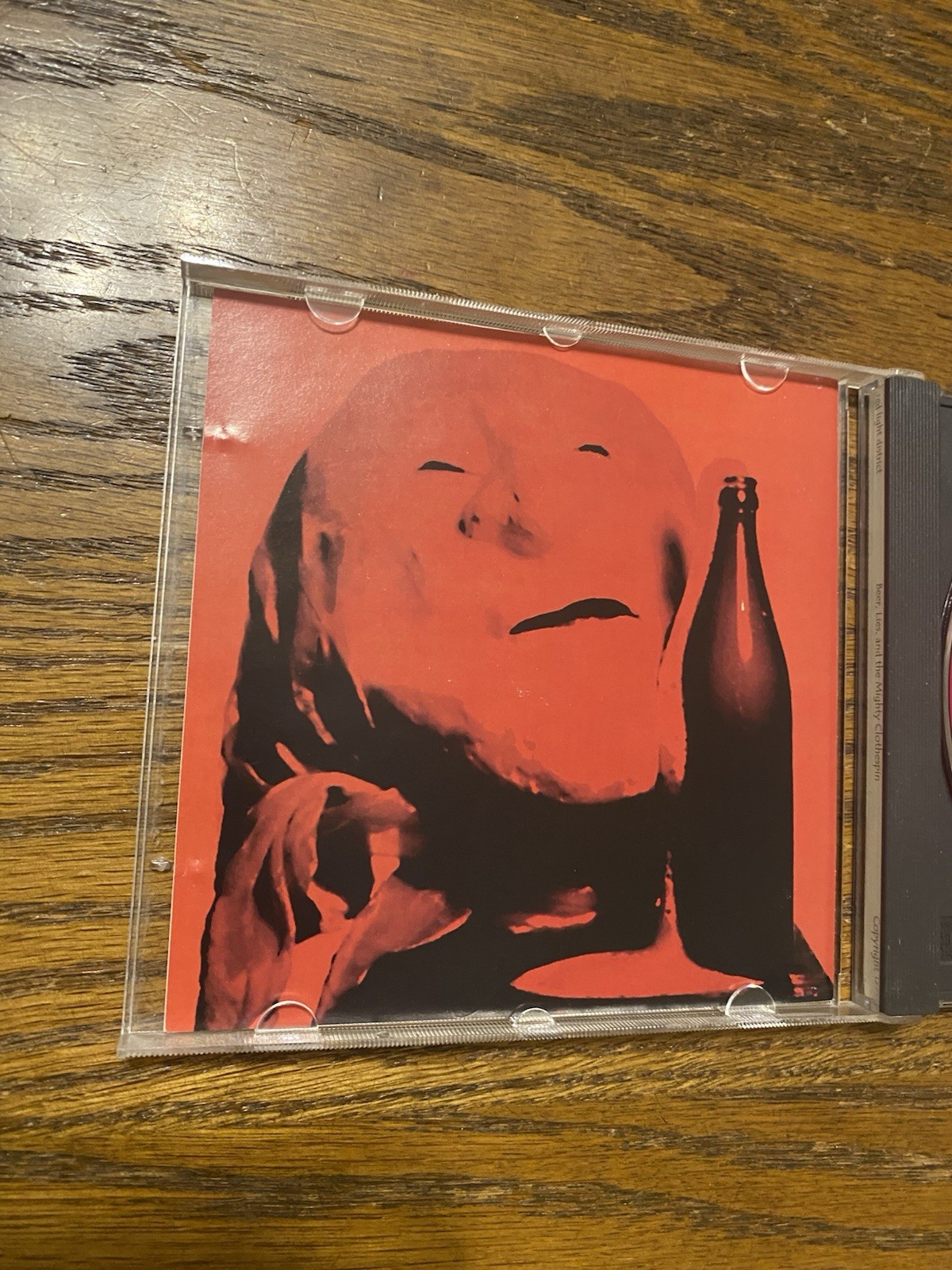 Red Light District - Beer, Lies And The Mighty Clothespin CD 90’s Autographed