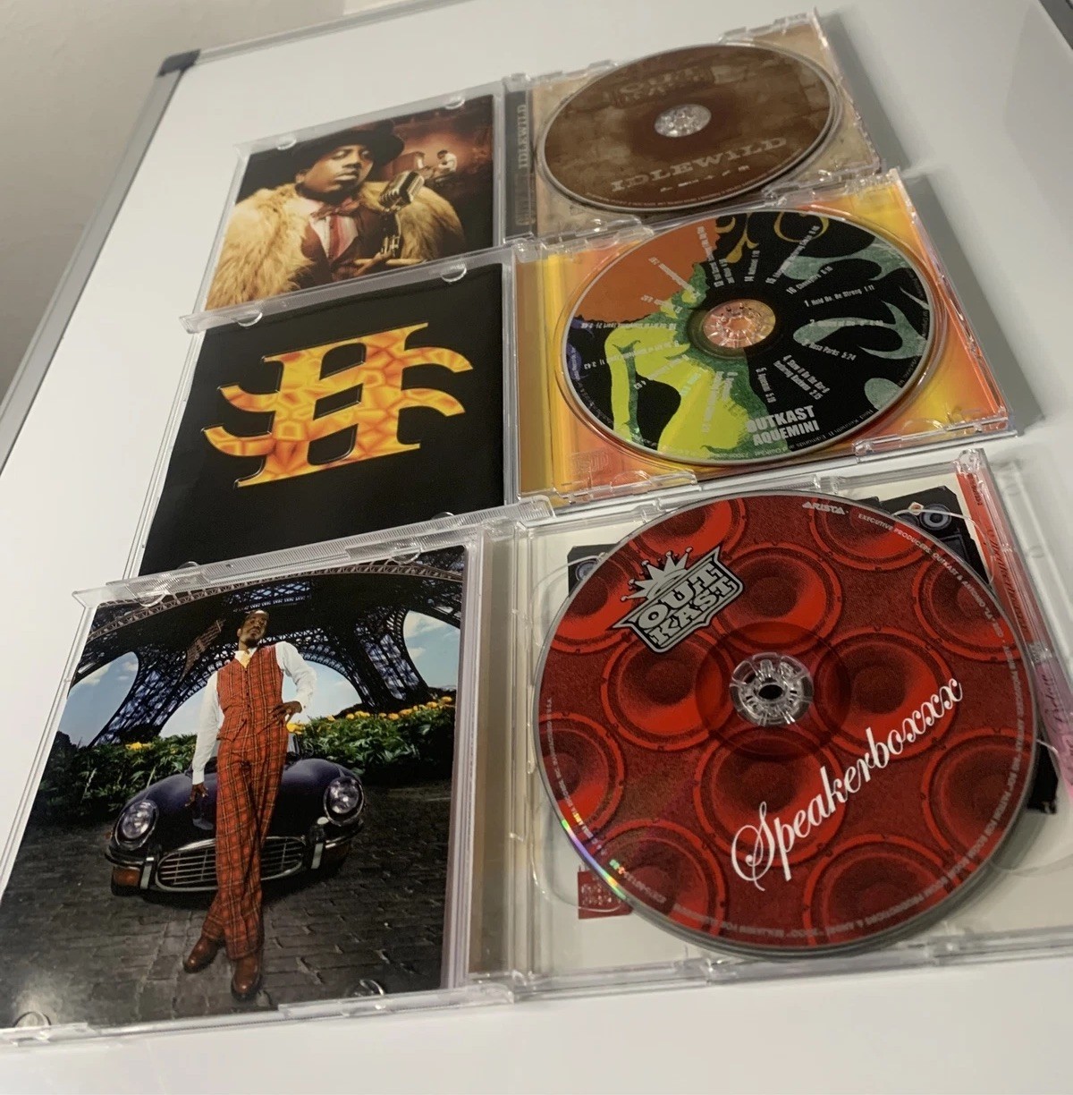 OutKast Aquemini + Speakerboxxx/Love Below CDs Explicit 4 Disc Set