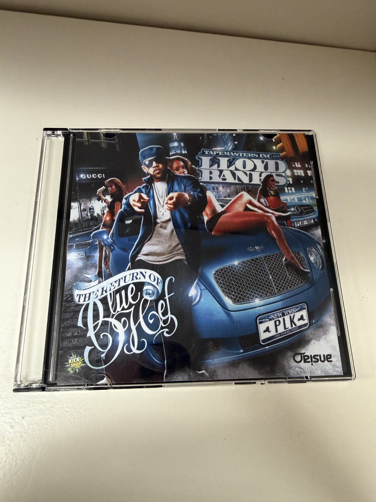TAPEMASTERS INC LLOYD BANKS THE RETURN OF BLUE HEF G-UNIT MIXTAPE MIX CD PROMO
