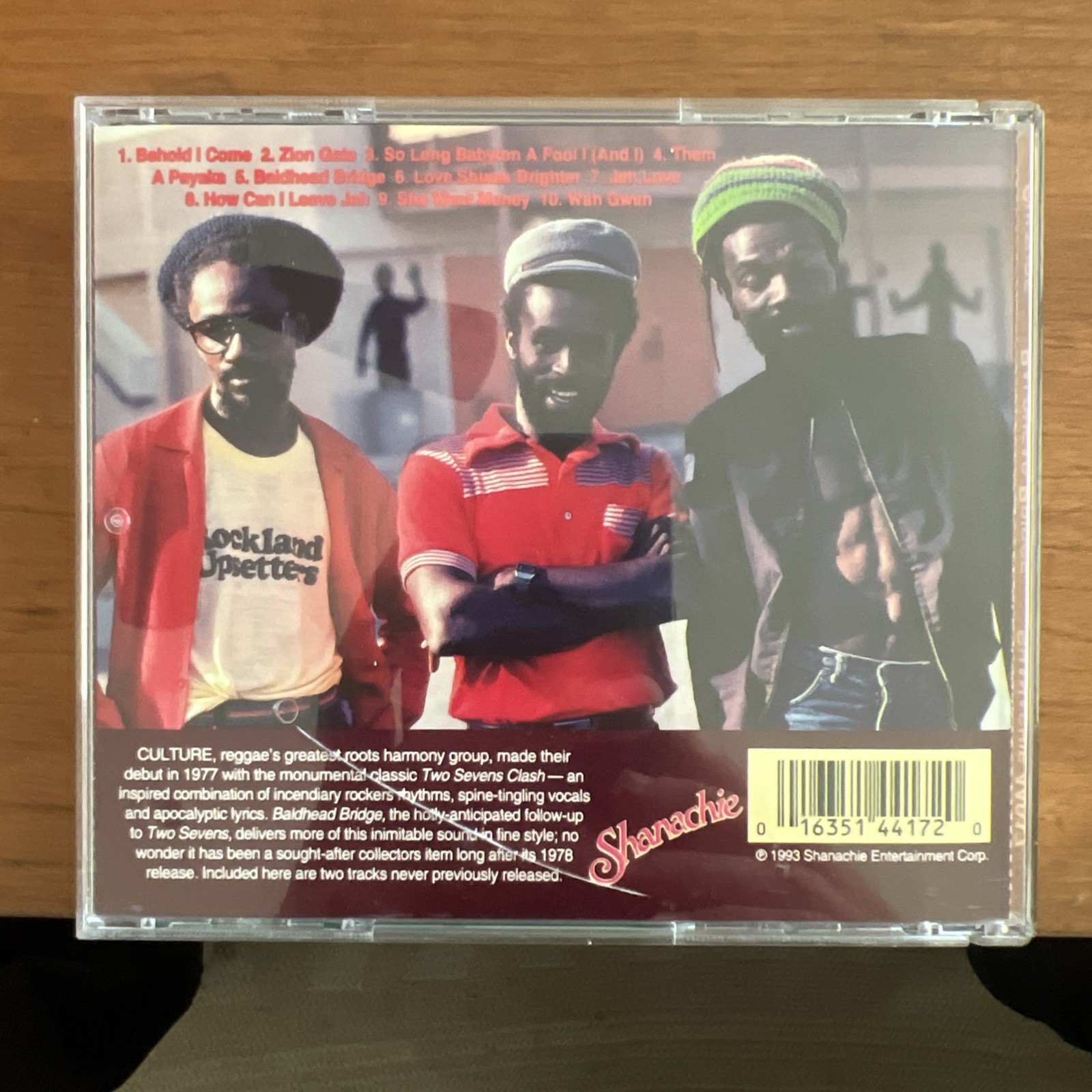 Baldhead Bridge by Culture (CD, 1993) Shanachie Rare CD