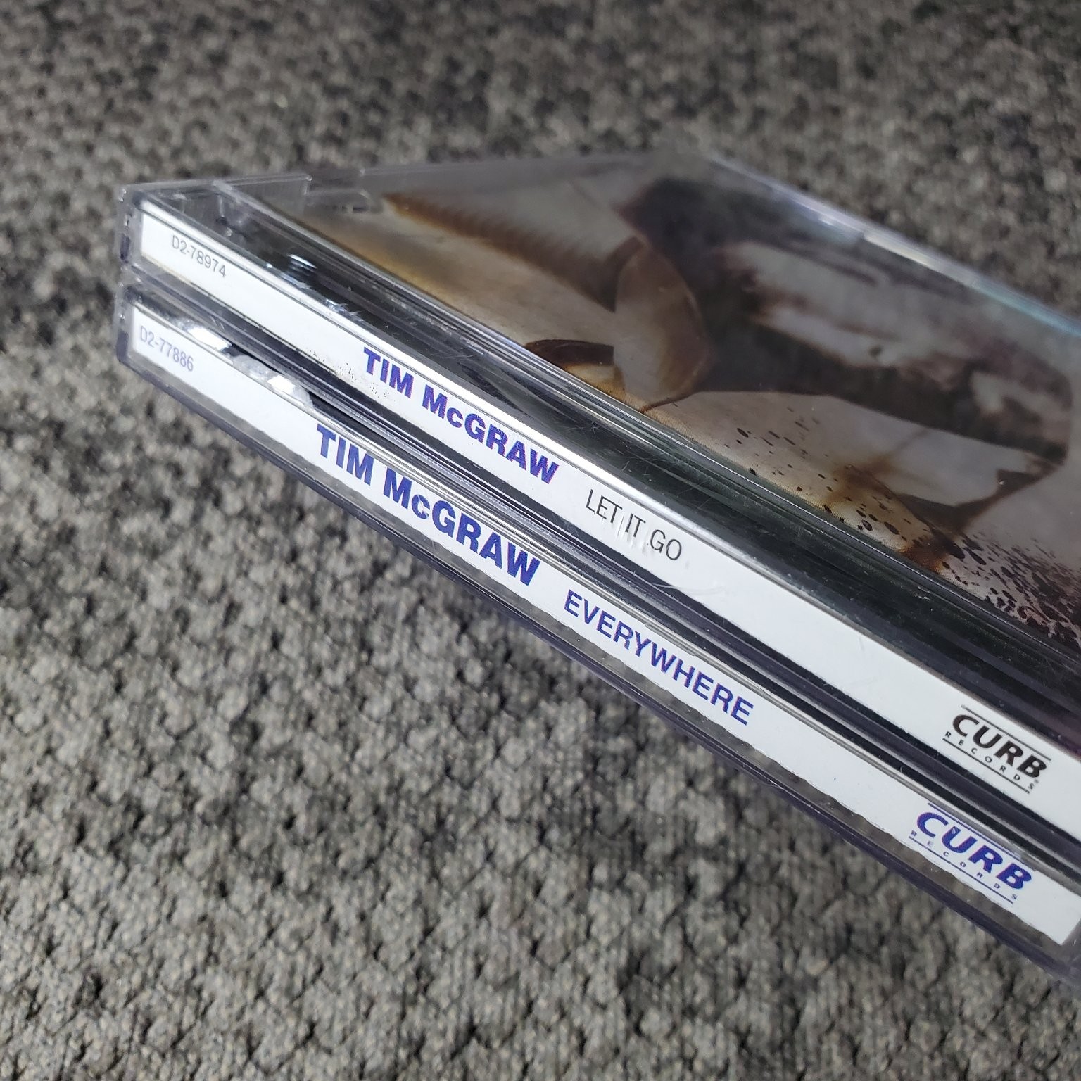 Tim McGraw – Let It Go & Everywhere 2 CD Lot