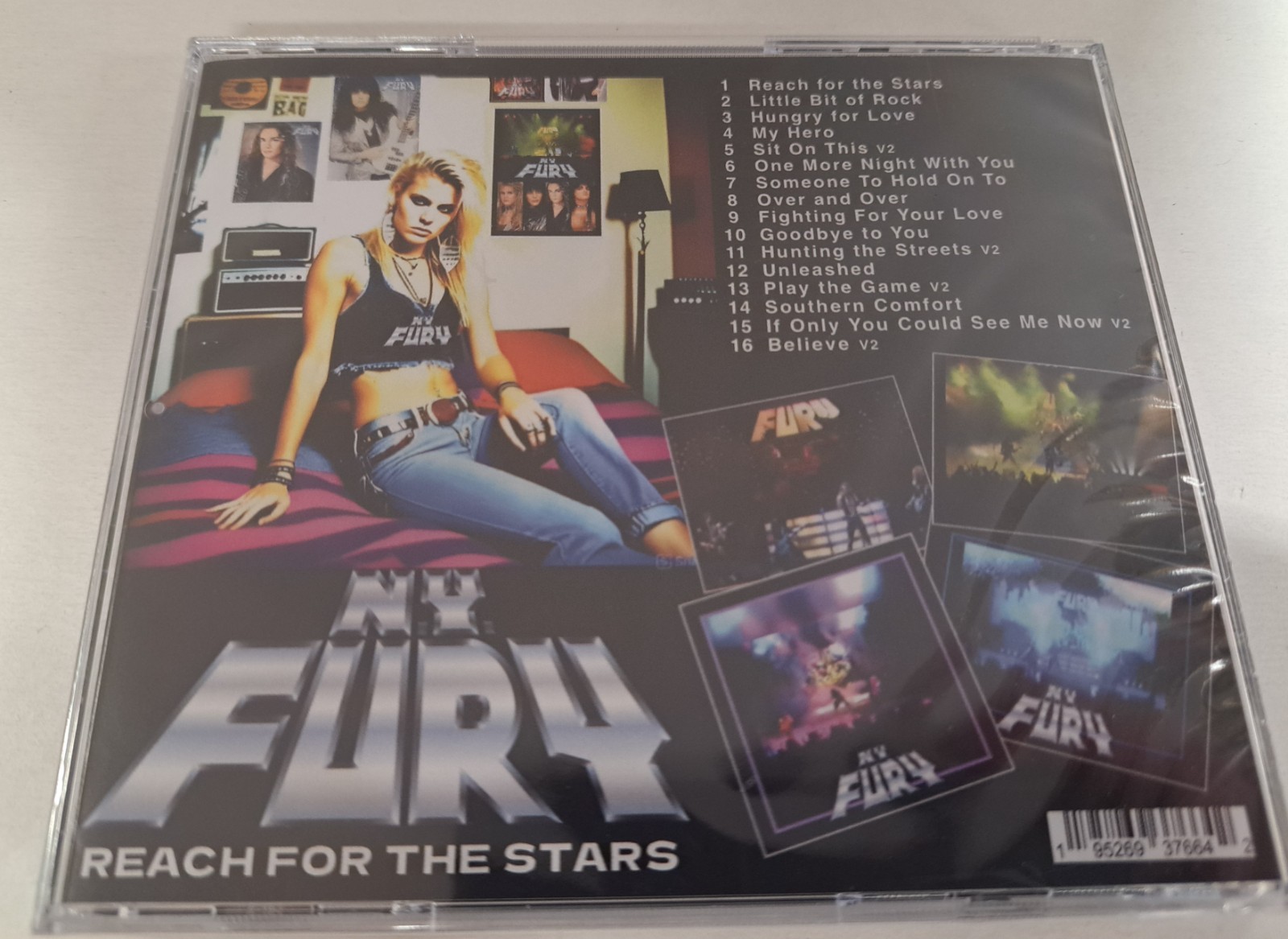 N.Y. Fury Reach For The Stars New CD USA Hard Rock Glam Rock
