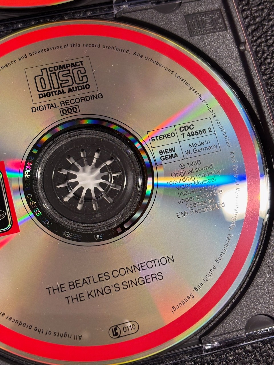 EMI West Germany CD Lot 2 Kings Singers Beatles Connection Folk Import WG