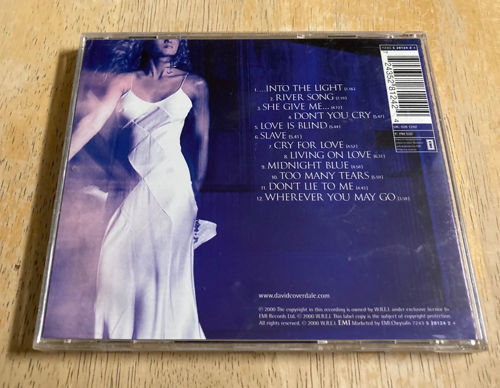David Coverdale - Into the Light CD Whitesnake Solo Album FREE SHIPPING!