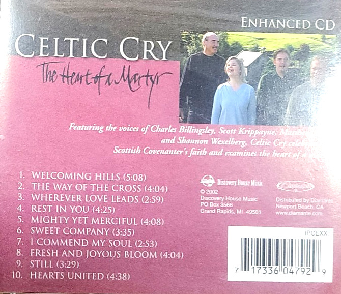 Celtic Cry - "The Heart Of A Martyr" - ( CD - Discovery House Music )