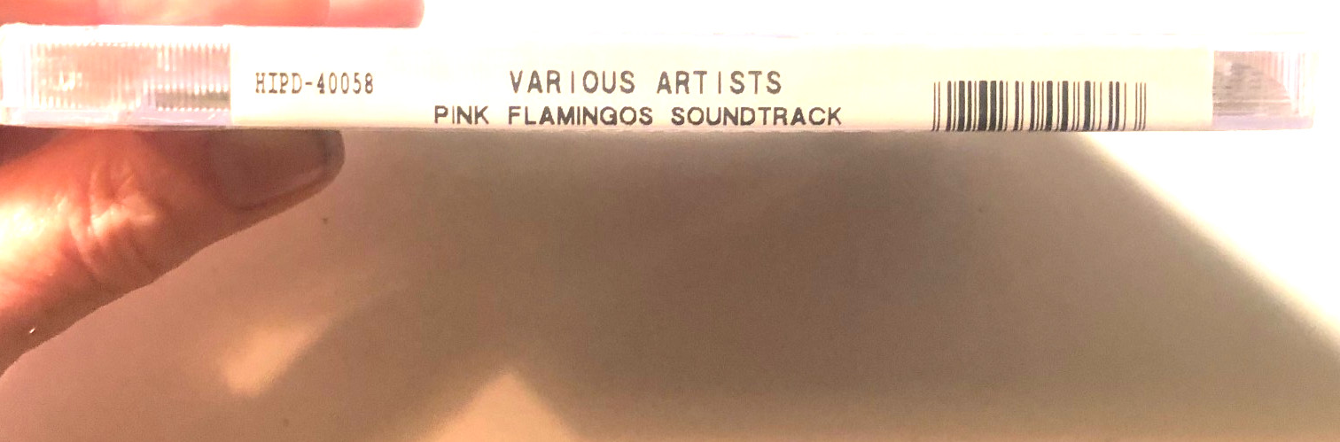 John Waters Pink Flamingos Soundtrack 25th Anniversary Ed Cd New sealed Divine