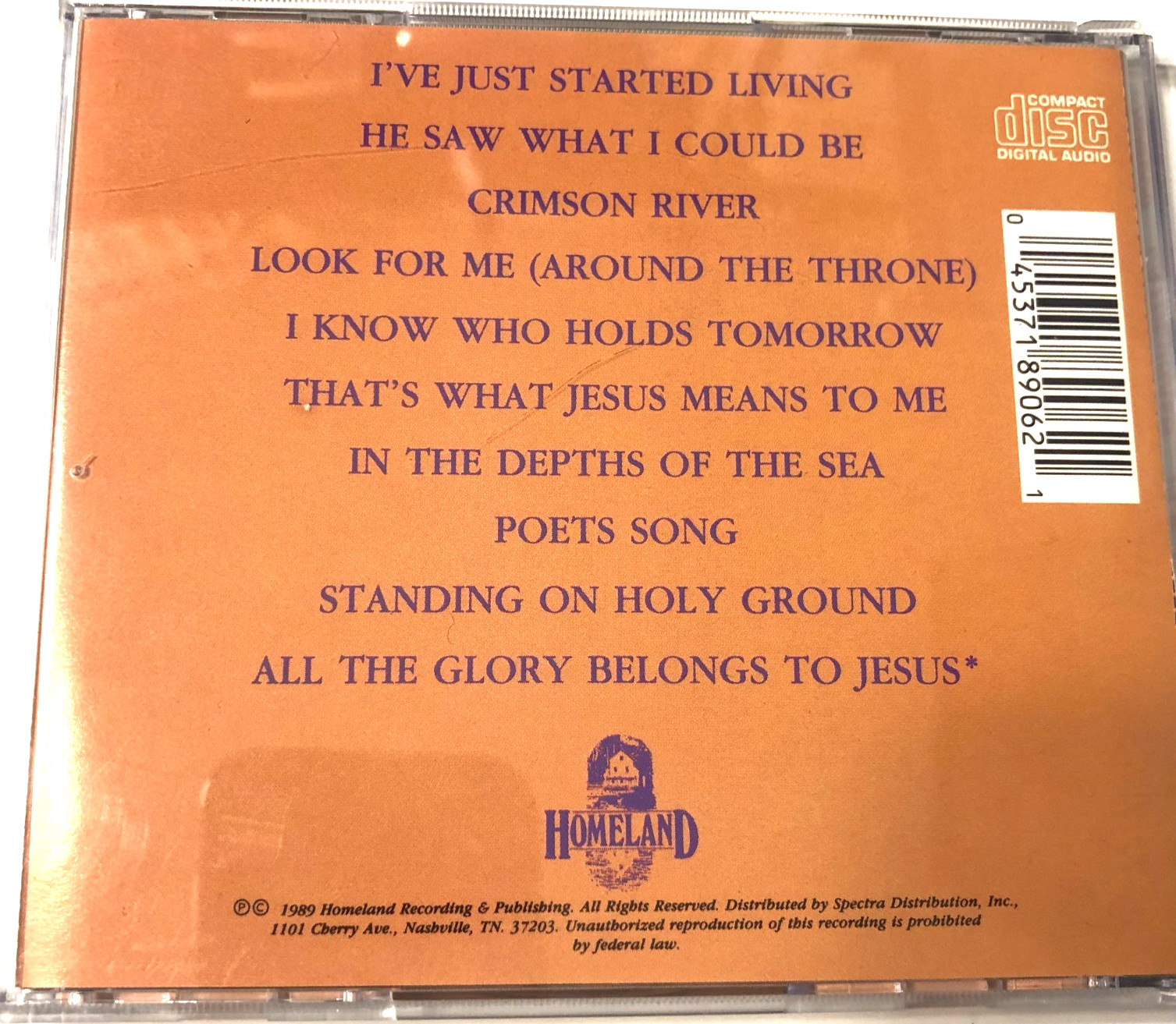 The Cathedrals Ive Just Started Living ! (CD 1989) Christian southern gospel