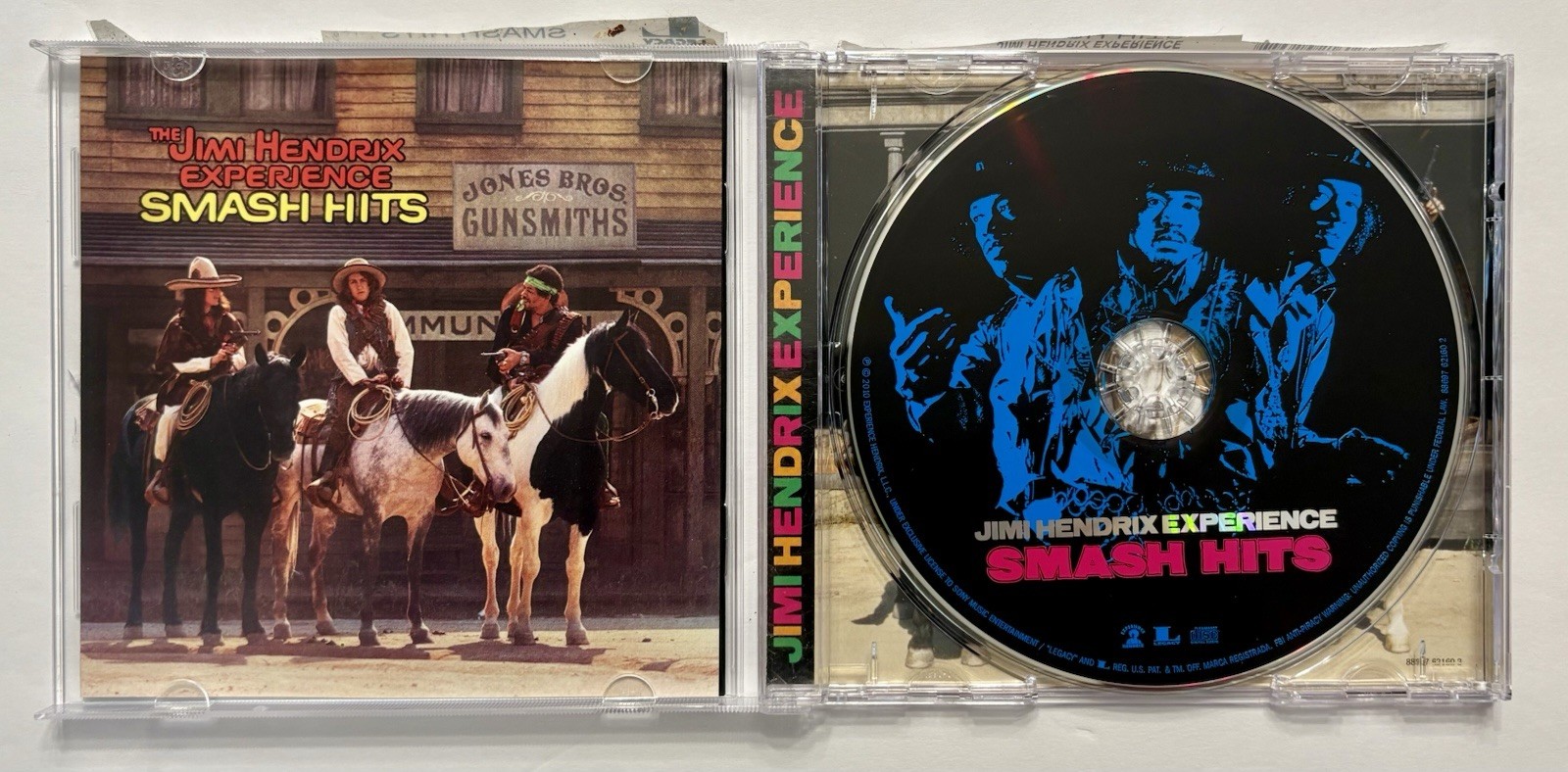 THE JIMI HENDRIX EXPERIENCE - SMASH HITS 2010 Remastered CD Sony Legacy