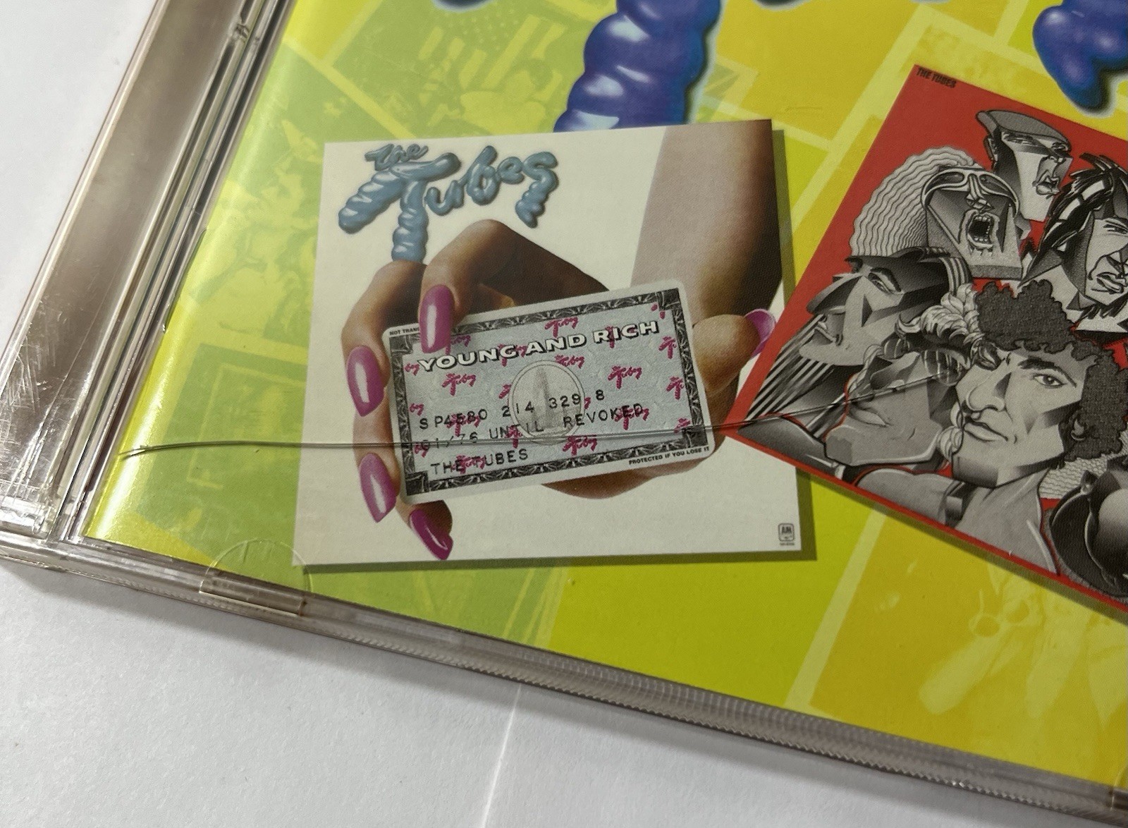The Tubes Young And Rich / Now 20 Track 2 CD Set (US Release) Case Has Crack