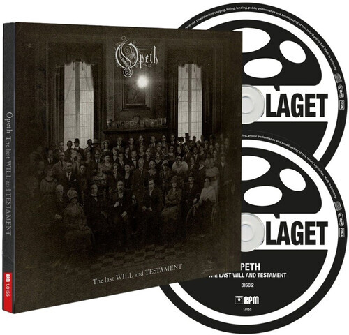 Opeth - The Last Will And Testament (CD Digipak + Blu-ray ) [Used Very Good CD]