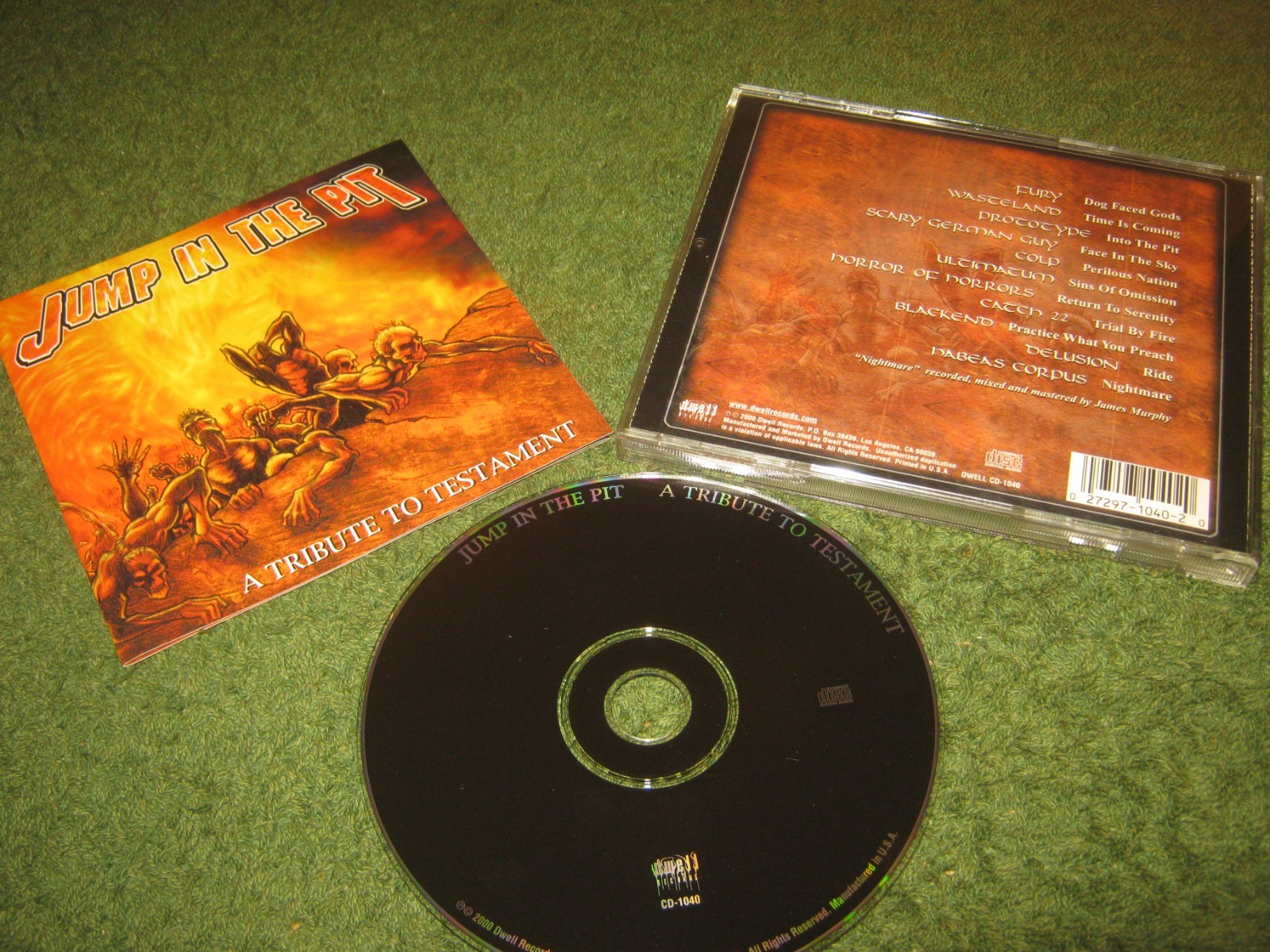Jump In The Pit- Tribute To Testament cd) prototype blackend wasteland ultimatum