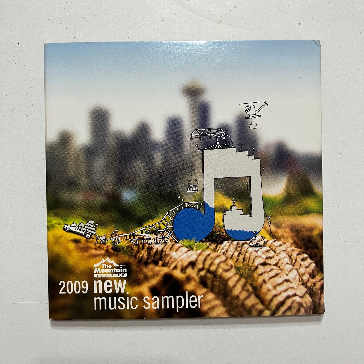 The Mountain 103.7 FM New Music Sampler CD 2009 Promo Compilation Indie Rock Pop