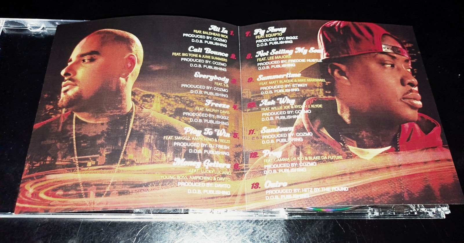 Berner And San Quinn (Cookies & Cream) Rare BayRap,Big Tone,Baldhead Rick,G Funk