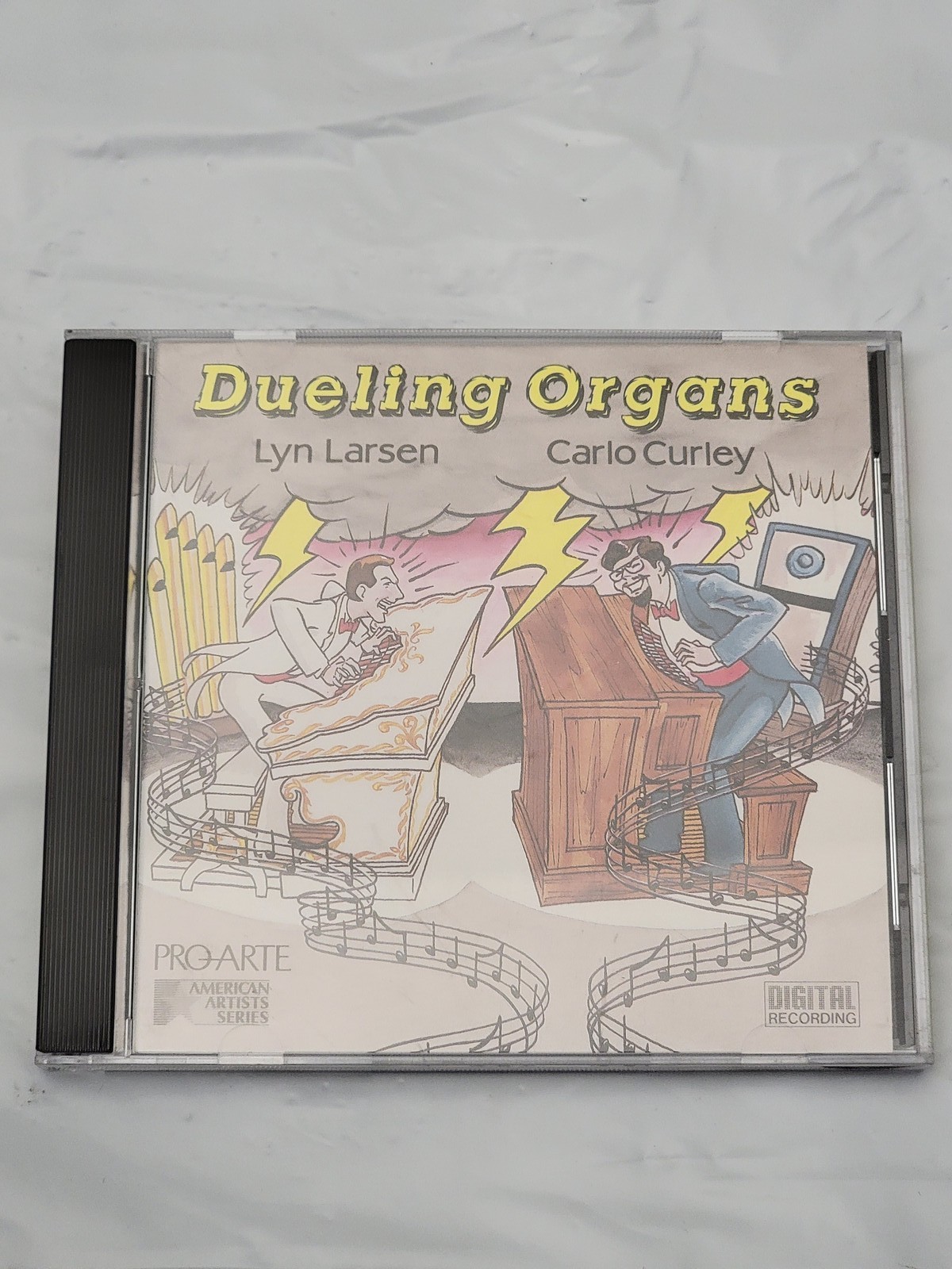 Pro-Arte Dueling Organs Lyn Larsen Carlo Curley CD Digital Recording