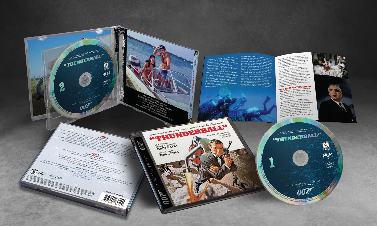 THUNDERBALL EXPANDED AND REMASTERED 2CD SET