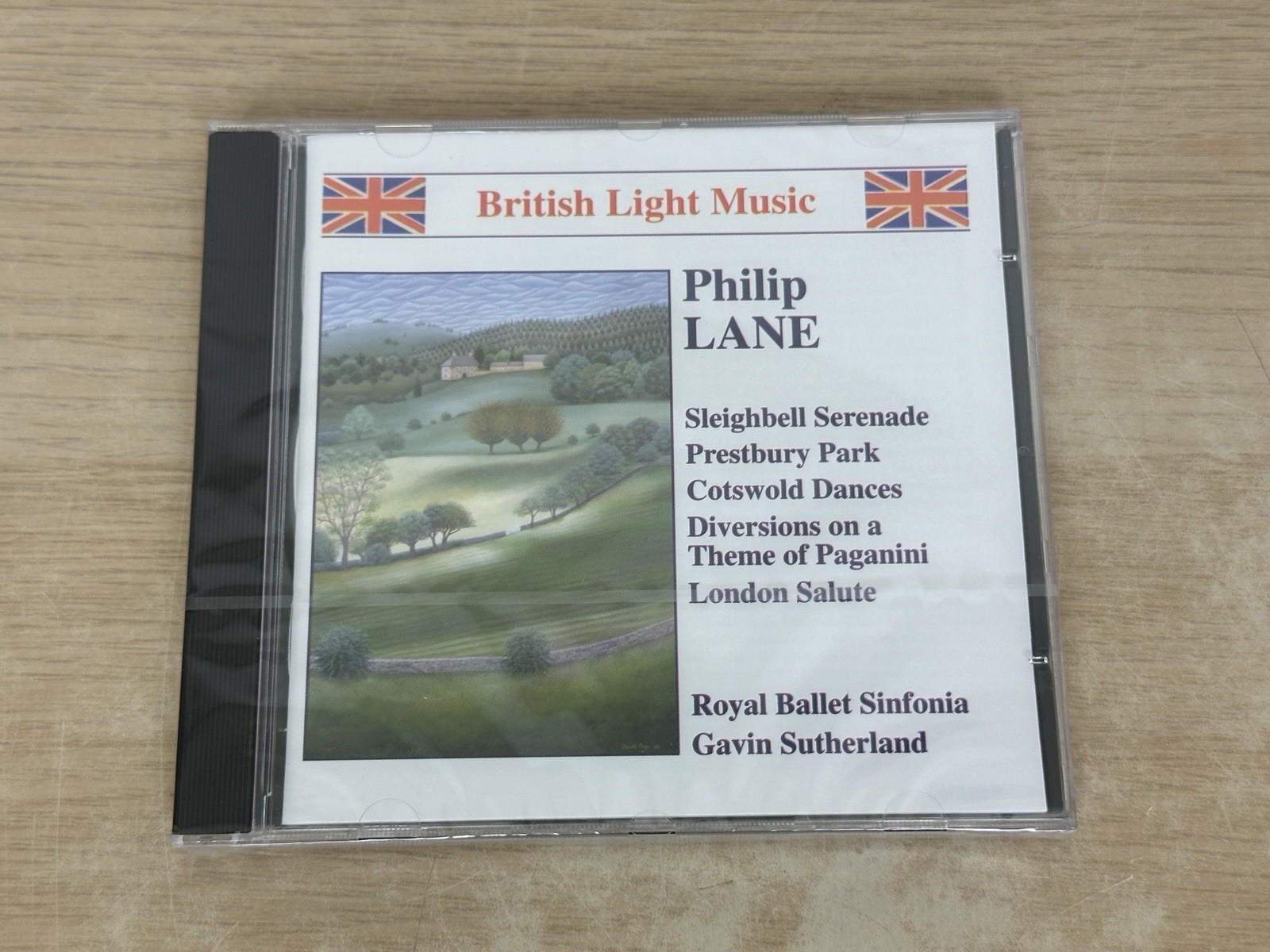 Philip Lane: Royal Ballet Sinfonia/Gavin Sutherland: Orchestral Music: SEALED CD