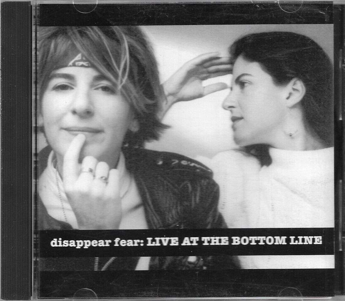 DISAPPEAR FEAR Live At The Bottom Line CD (1992) Like New Ships 1st Class