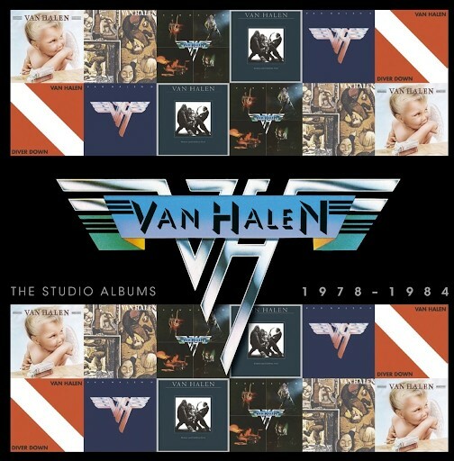 Van Halen THE STUDIO ALBUMS 1978 - 1984 Limited Edition NEW SEALED 6 CD BOX SET
