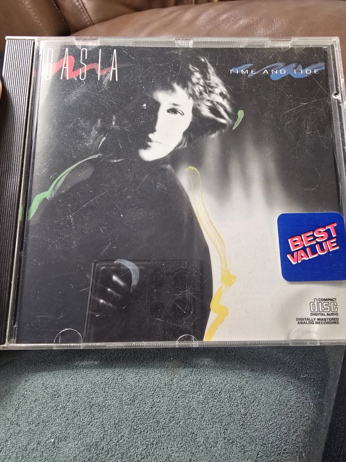 Basia Time and Tide CD Album (Epic EK 40767) 1987 Pop, 1980s Jewel Case
