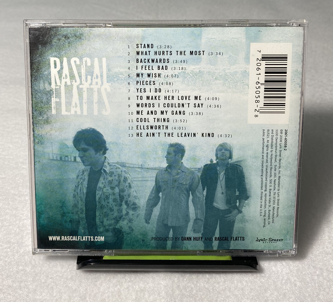 Me And My Gang - Rascall Flatts (2006, Lyric Street) Folk Country Rock Music CD