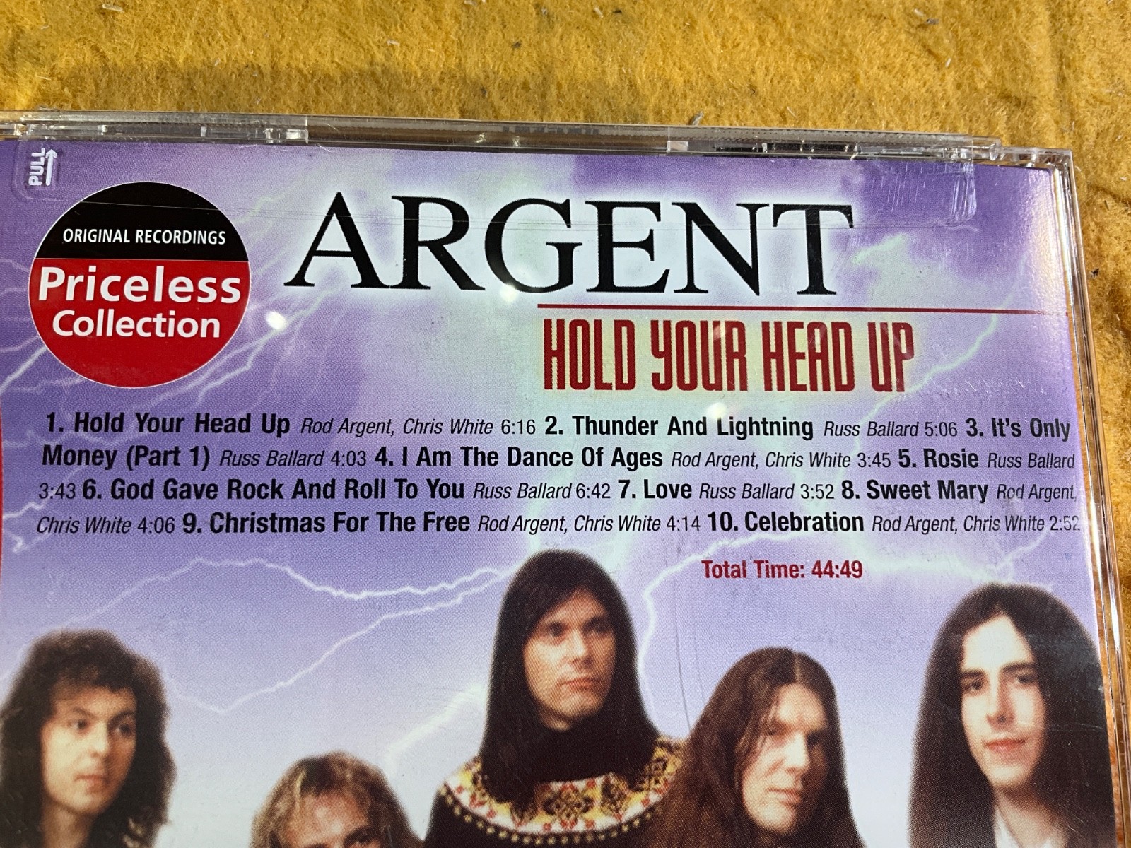 O12-71 ARGENT Hold Your Head Up - 2004 - SEALED - COL-CD-9482 - CD - ROCK