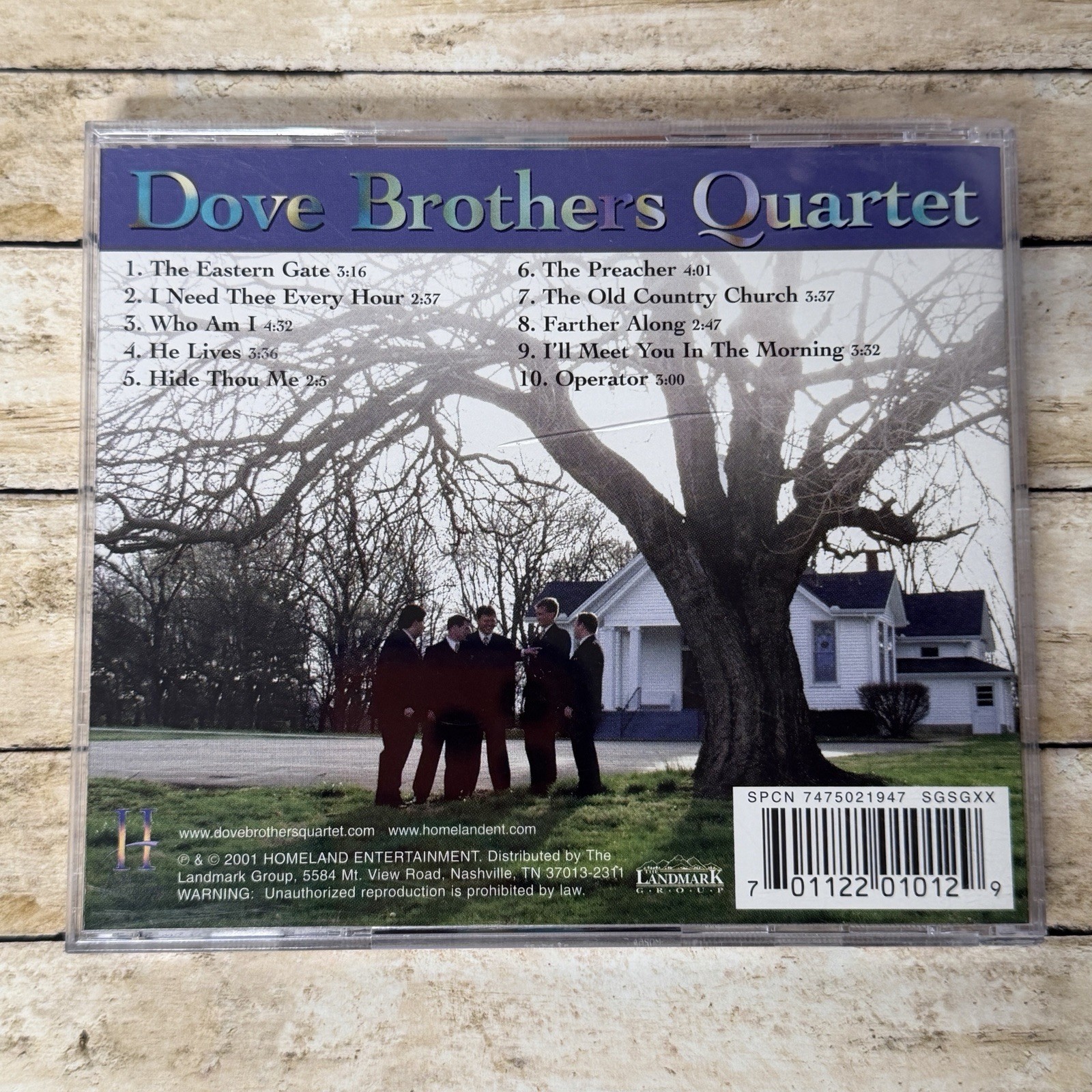 SIGNED Dove Brothers Quartet 5 CD Lot Southern Gospel Christian Religious Music
