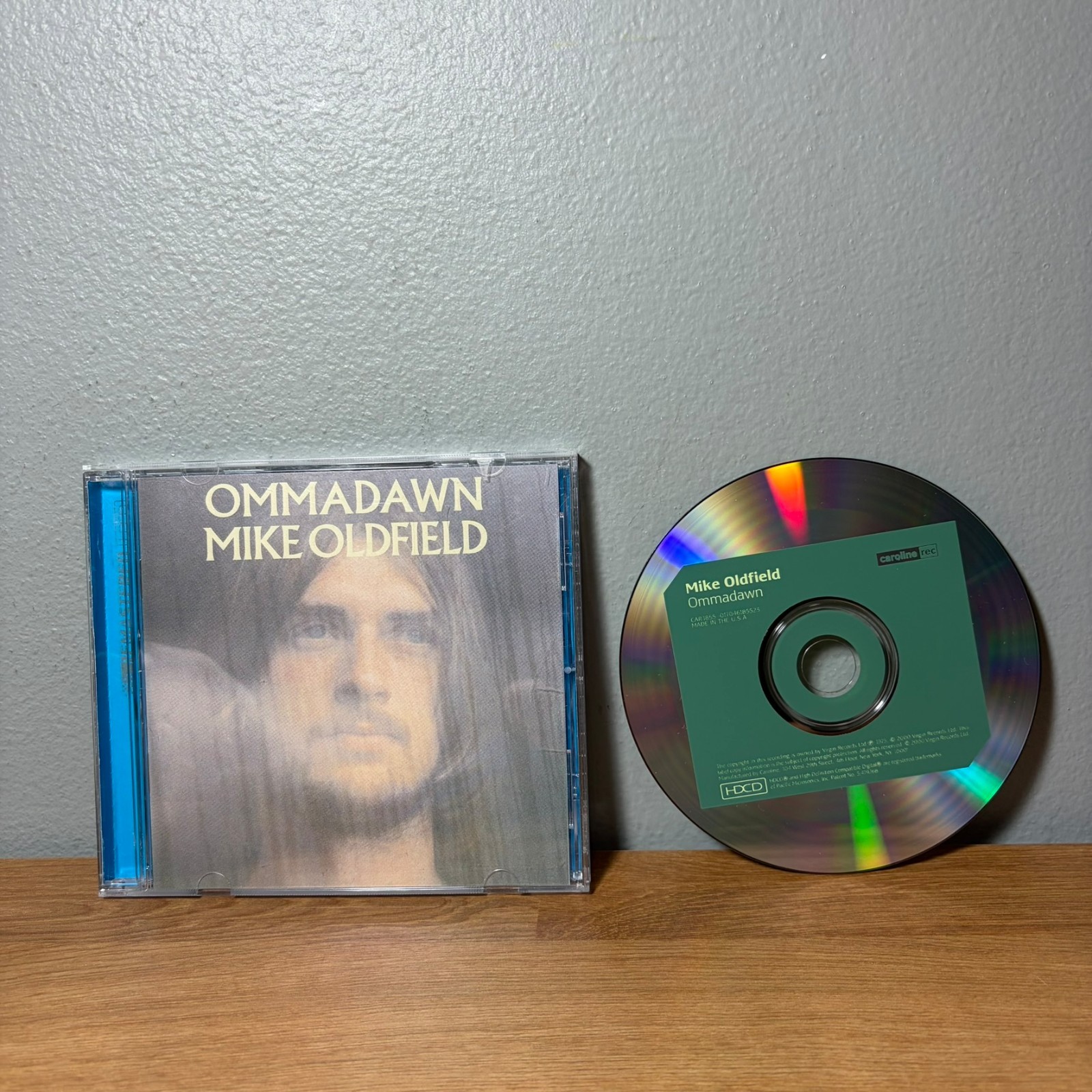 Mike Oldfield – Ommadawn (CD, 2000) Remastered HDCD Prog Rock Caroline Records